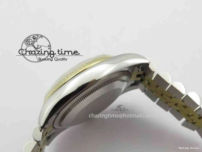 0410 DateJust 116234 SS YG BP Best Edition Gray Dial Diam Markers On SS YG Bracelet SA ZipUp 3745